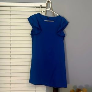 Royal blue dress